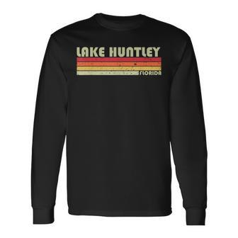 Lake Huntley Florida Fishing Camping Summer Florida & Merchandise Long Sleeve T-Shirt T-Shirt | Mazezy