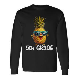 Last Day Of 5Th Grade Peace Out 5Th Grade Graduation Long Sleeve T-Shirt T-Shirt | Mazezy