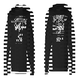 Legends Are Born In July Long Sleeve T-Shirt | Mazezy