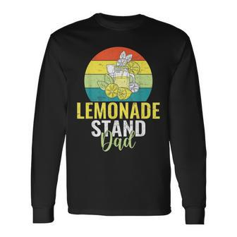 Lemonade Stand Dad Lemonade Dad Long Sleeve T-Shirt T-Shirt | Mazezy