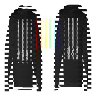 Lgbt Flag Lgbtq Gay Pride Flag Long Sleeve T-Shirt | Mazezy