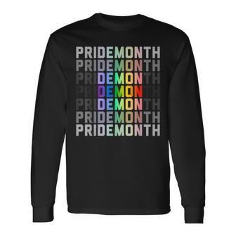 Lgbtqia Pride Month Gaypride Love Long Sleeve T-Shirt | Mazezy