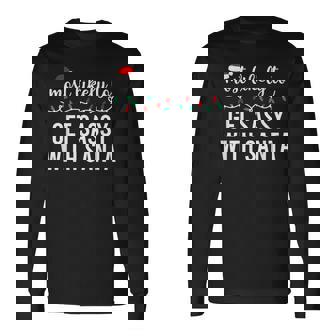 Most Likely To Christmas Matching Family Pajamas Long Sleeve T-Shirt | Mazezy
