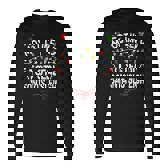 Most Likely To Steal Santa's Sleigh Matching Family Xmas Long Sleeve T-Shirt | Mazezy