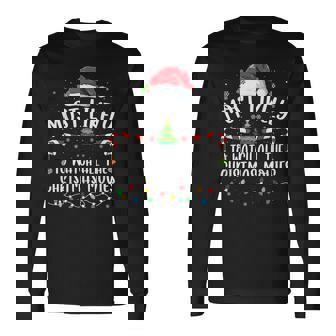 Most Likely To Watch All The Christmas Movie Matching Xmas Long Sleeve T-Shirt | Mazezy