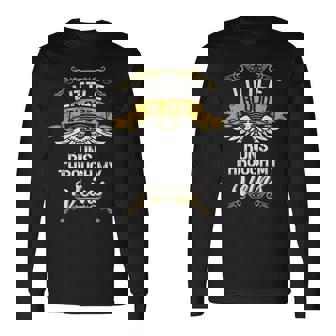 Little Blood Runs Through My Veins Long Sleeve T-Shirt - Seseable