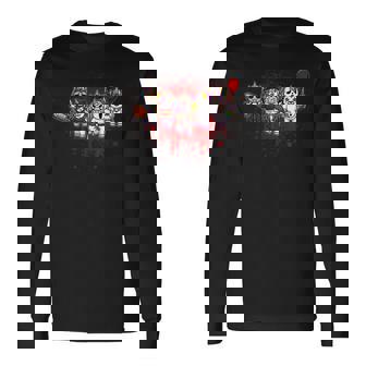 My Little Horror Crew Halloween Unicorn Halloween Long Sleeve T-Shirt | Mazezy