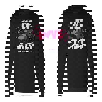 Live Love Salsa Dancing Cute Salsa Dance Quote Dancer Saying Long Sleeve T-Shirt | Mazezy