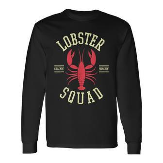 Lobster Squad Lobster Festival I Lobster Enthusiasts Long Sleeve T-Shirt