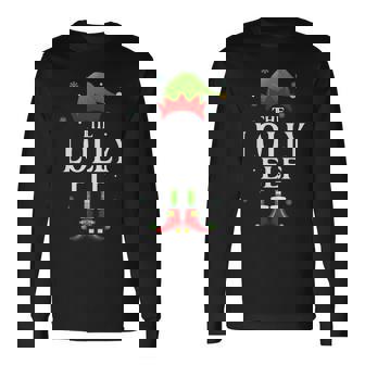Lolly Elf Xmas Matching Family Group Christmas Party Pajama Long Sleeve T-Shirt - Monsterry