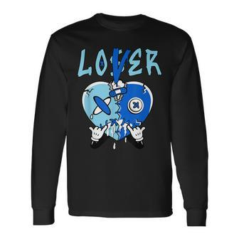 Loser Lover Heart Dripping Dunk Low Argon Matching Long Sleeve T-Shirt - Monsterry CA