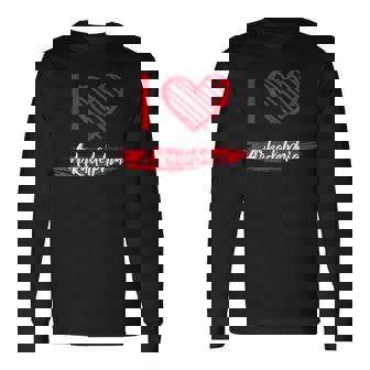 I Love Arkadelphia I Heart Arkadelphia Long Sleeve T-Shirt | Mazezy