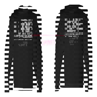 I Love Spinet Musical Instrument Music Musical Long Sleeve T-Shirt | Mazezy
