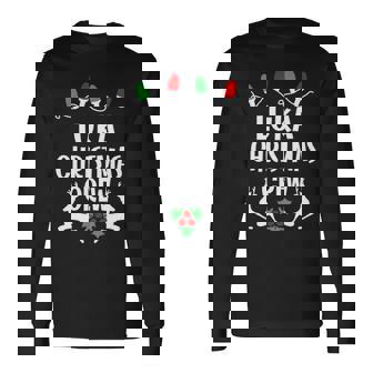 Luka Name Christmas Crew Luka Long Sleeve T-Shirt - Seseable