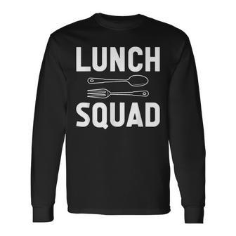 Lunch Squad School Cafeteria Lunch Lady Long Sleeve - Monsterry