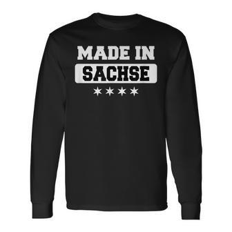 Made In Sachse Long Sleeve T-Shirt | Mazezy