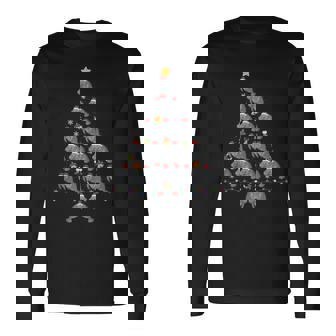 Mana Christmas Tree Ugly Christmas Sweater Long Sleeve T-Shirt - Monsterry
