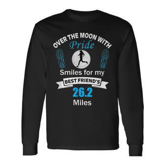 Marathon Support Best Friend 262 Miles Race Runner Long Sleeve T-Shirt T-Shirt | Mazezy