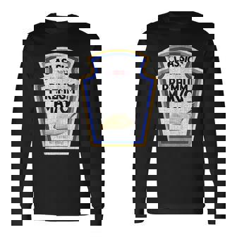 Mayonnaise Diy Halloween Costume Matching Group Mayo Vintage Halloween Long Sleeve T-Shirt T-Shirt | Mazezy