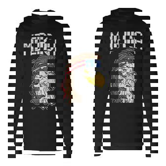 Merica Eagle Mullet 4Th Of July Redneck Pride Patriot Flag Long Sleeve T-Shirt T-Shirt | Mazezy