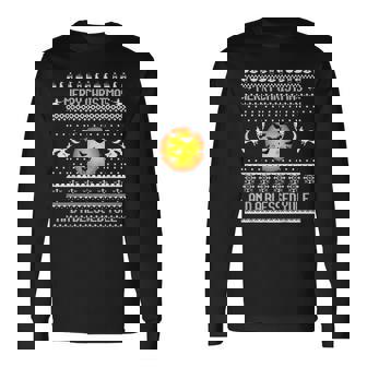 Merry Christmas And A Blessed Yule Ugly Christmas Sweaters Long Sleeve T-Shirt - Monsterry
