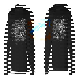 Midget Race Car Dirt Track Racing Racing Long Sleeve T-Shirt T-Shirt | Mazezy