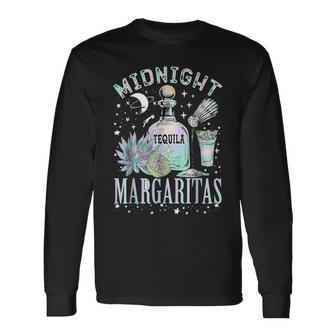 Midnight Margaritas Practical Magic Halloween Cocktails Long Sleeve T-Shirt - Seseable