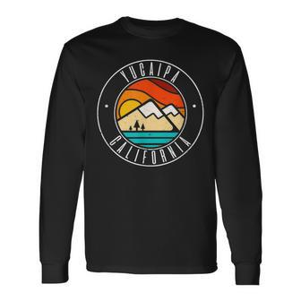 Minimalist Outdoors Yucaipa California Ca Long Sleeve T-Shirt | Mazezy
