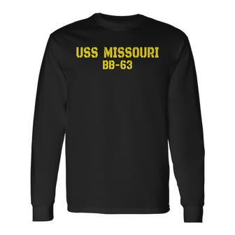Missouri Veterans Day Memorial Day Father Grandpa Dad Son Long Sleeve T-Shirt T-Shirt | Mazezy