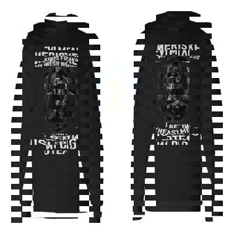 Never Mistake My Kindness For Weakness Apparel Basic Vintage Long Sleeve | Seseable UK