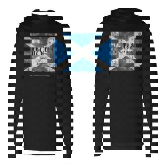 Mitchell Scottish Clan Name Scotland Flag Mitchell Long Sleeve T-Shirt T-Shirt | Mazezy