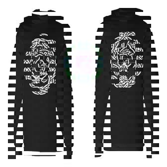 Mitchell Surname Last Name Scottish Clan Crest Last Name Long Sleeve T-Shirt T-Shirt | Mazezy