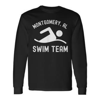 Montgomery Alabama Swim Team Riverfront Boat Brawl Long Sleeve - Monsterry UK