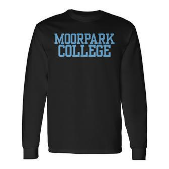 Moorpark Vintage Arch College Long Sleeve T-Shirt | Mazezy