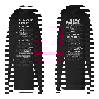 Moose Name Moose Name Long Sleeve T-Shirt | Seseable CA