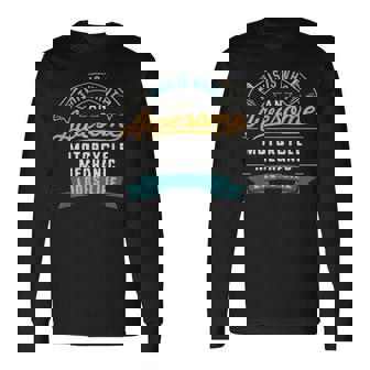 Motorcycle Mechanic Awesome Job Occupation Long Sleeve T-Shirt | Mazezy