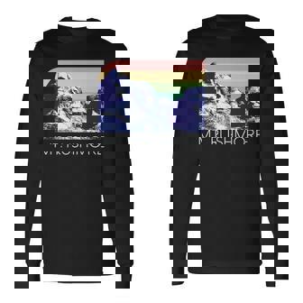 Mount Rushmore Black Hills South Dakota National Park Long Sleeve T-Shirt - Thegiftio