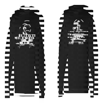 Mullet Pride Mulletinator Redneck Mullet Long Sleeve T-Shirt T-Shirt | Mazezy