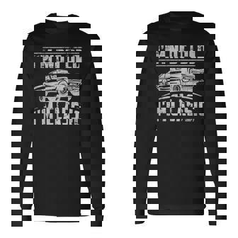 Im Not Old Im Classic Classic Car Graphic Vintage Long Sleeve T-Shirt | Mazezy