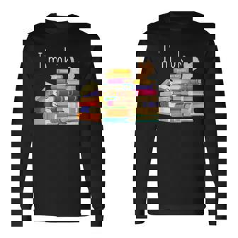 Im Ok Reading Book Lovers In National Book Lovers Day Reading Long Sleeve T-Shirt T-Shirt | Mazezy