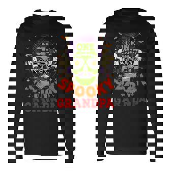 One Spooky Grandpa Halloween Horror Man Sunglasses Family Long Sleeve T-Shirt - Monsterry