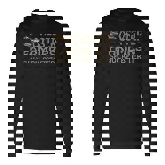 Oyster Farmer Raising Seeding Oysters Shuck Saying Long Sleeve T-Shirt | Mazezy