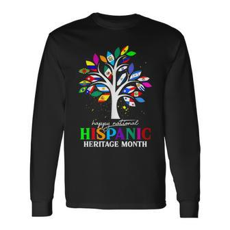 Hispanic Heritage Month Decoration Portuguese Traditional Long Sleeve T-Shirt | Mazezy