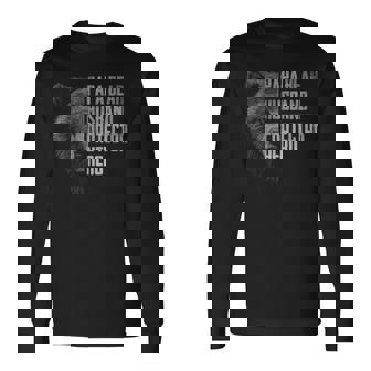 Papa Bear Husband Protector Hero Dad Fathers Day Dad Long Sleeve T-Shirt T-Shirt | Mazezy