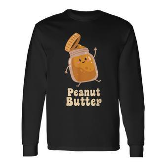 Peanut Butter & Jelly Matching Couple Halloween Best Friends Long Sleeve - Monsterry CA