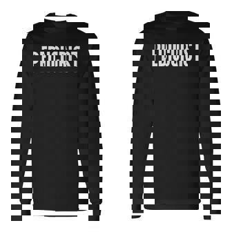 Pedicurist Job Title Work Uniform Costume Long Sleeve T-Shirt | Mazezy