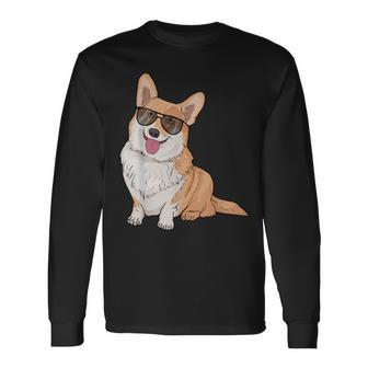 Pembroke Welsh Corgi For Cute Dog Lovers Long Sleeve T-Shirt | Mazezy