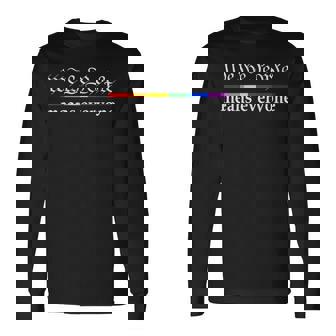 We The People Means Everyone Gay Pride Flag Long Sleeve T-Shirt - Monsterry