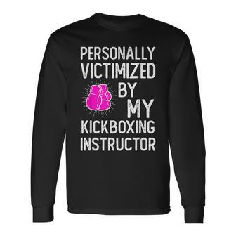 Personally Martial Arts Kickboxing Kickboxer Martial Arts Long Sleeve T-Shirt T-Shirt | Mazezy CA