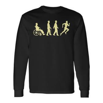 Physician Assistant Physiotherapy Patient Evolution Pa Long Sleeve T-Shirt | Mazezy